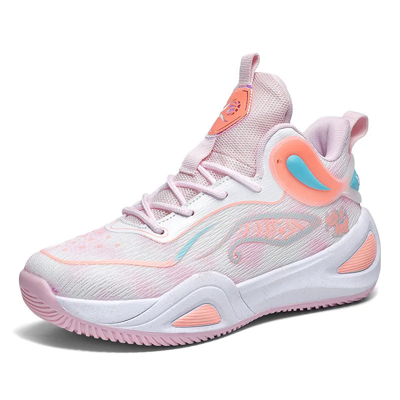 New Arrival Graffiti Basketball Shoes