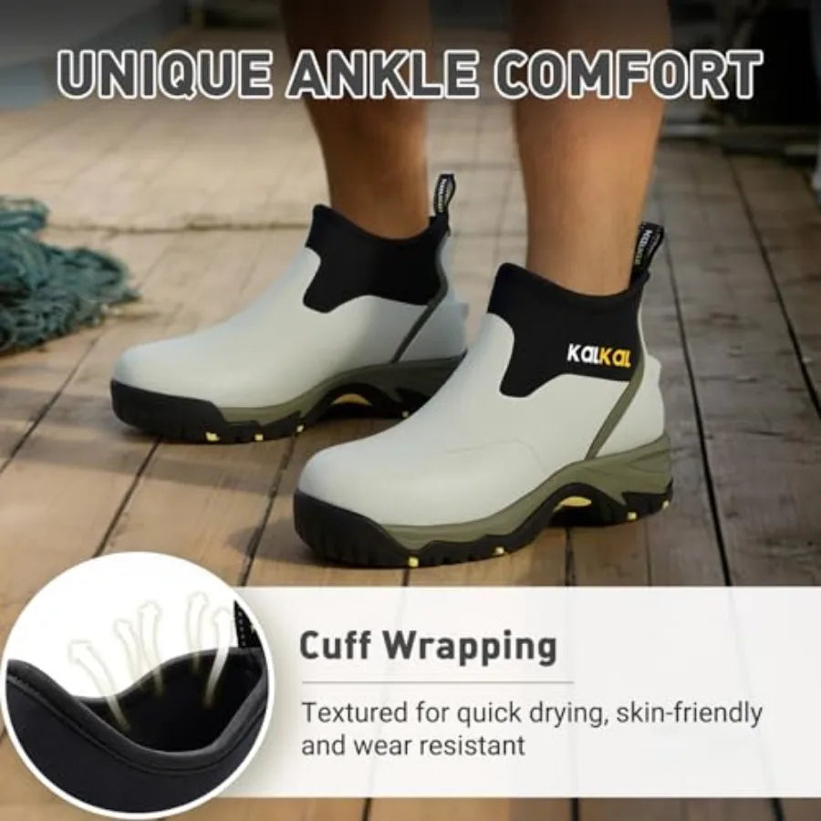 Waterproof Ankle Rain Boots