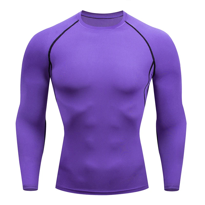 Mens Gym Compression Shirt Rashgard Fitness