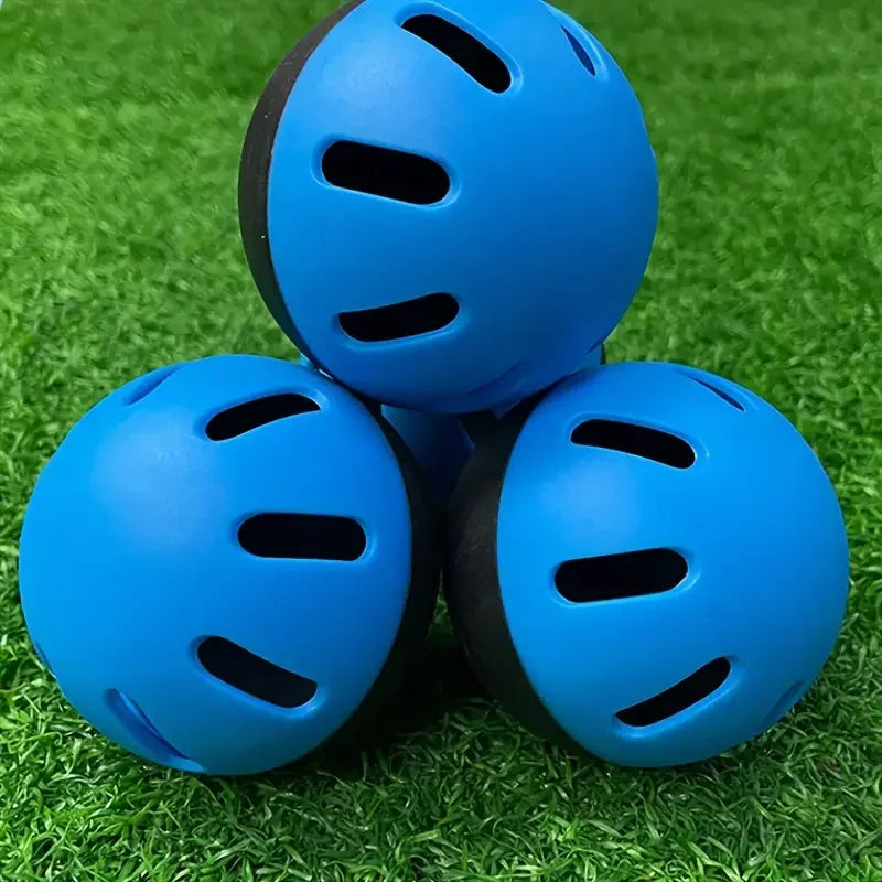 12 Pcs Baseball Soft Training Balls Perforated