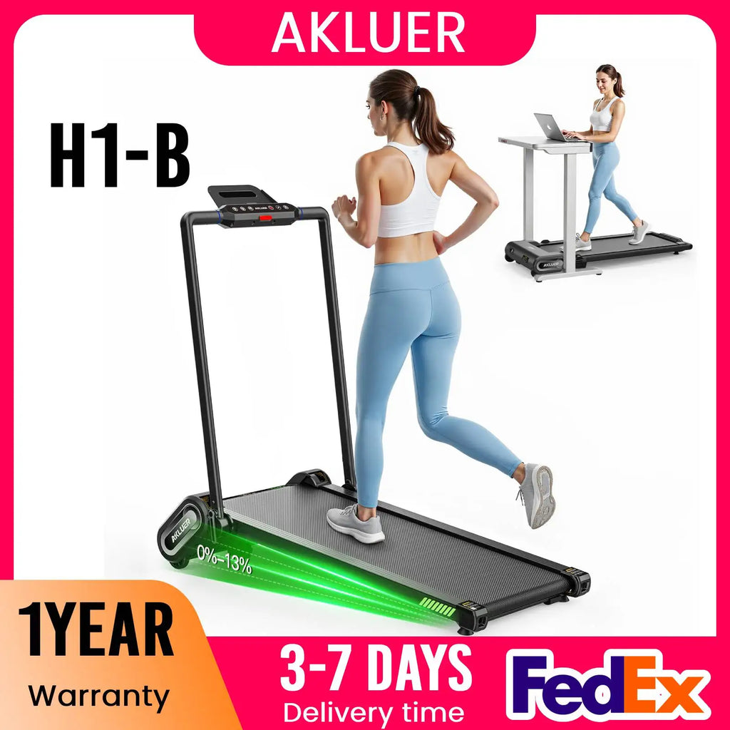 Auto Incline Walking Pad Treadmill 2.5HP