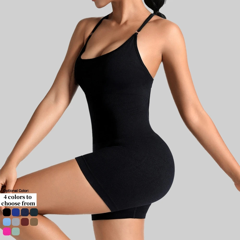 Yoga Sets Gym Jumpsuits Women