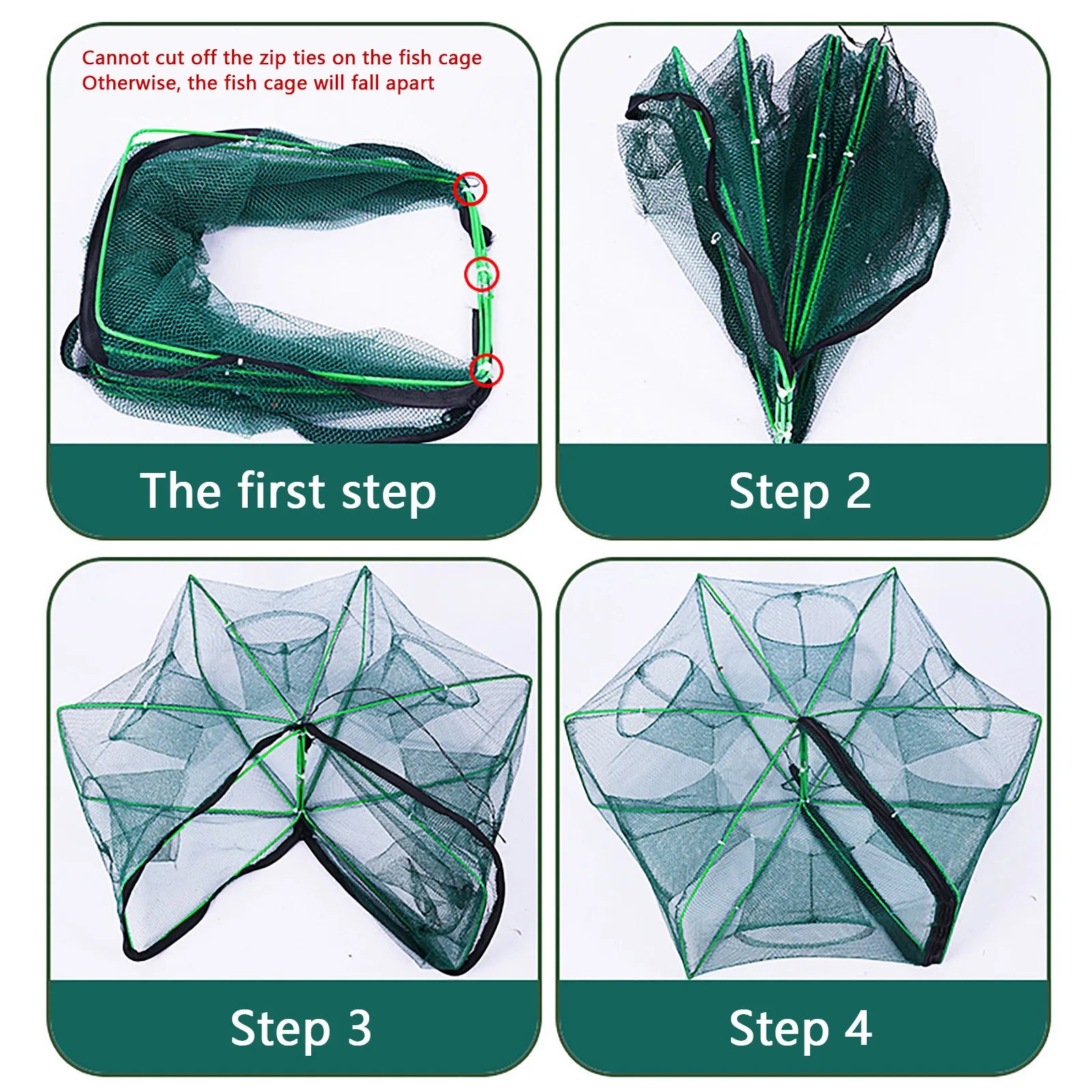 Folding lobster cage  new style