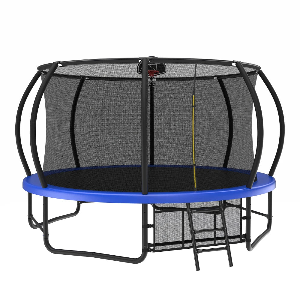 14FT Trampoline with Enclosure