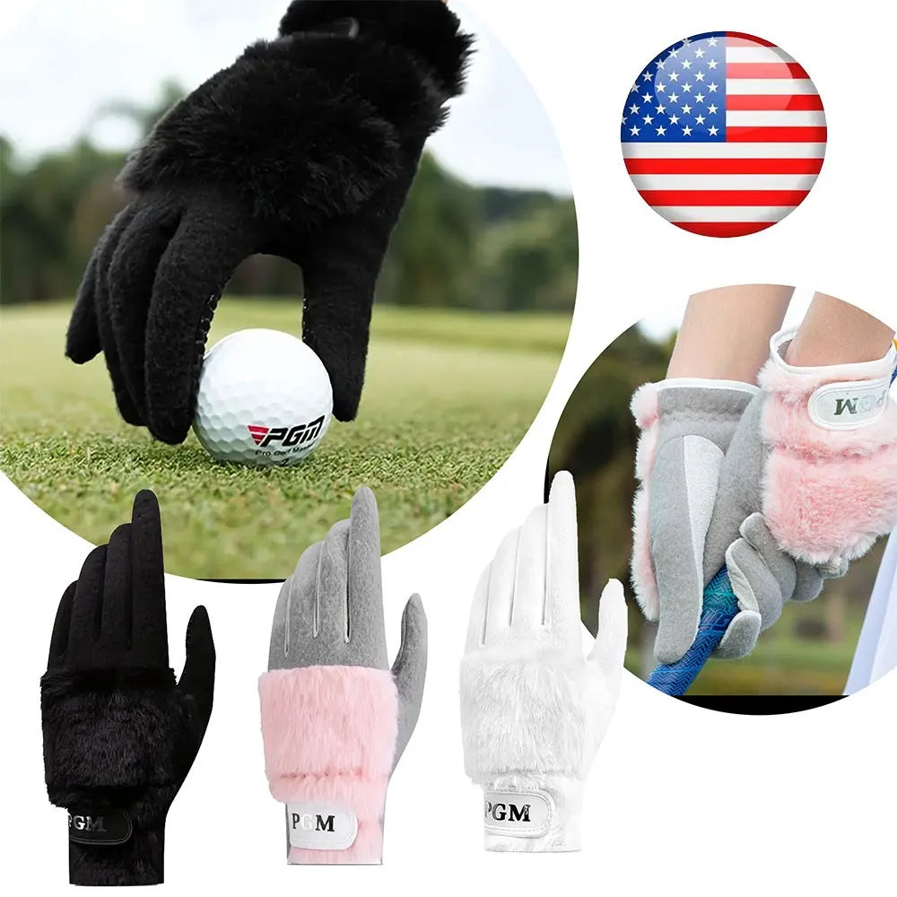 Golf Gloves Imitation Rabbit Fu
