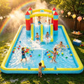 7-in-1 Blow up Water Slides for Backyard