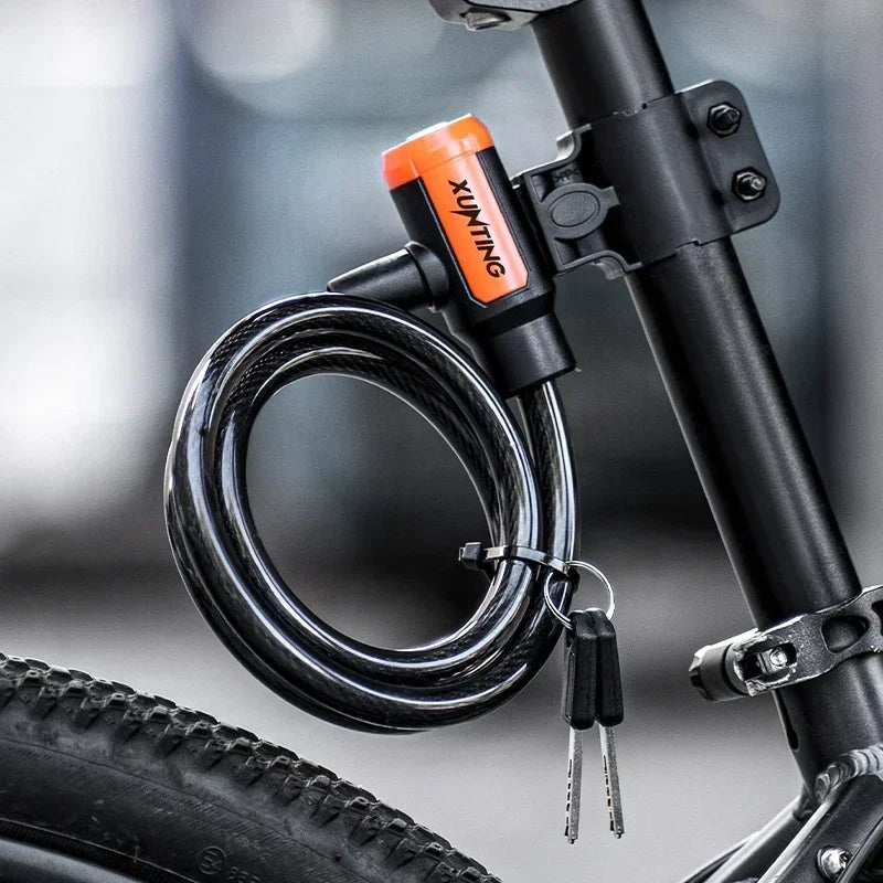 Bike Cable Lock with Mounting Bracket