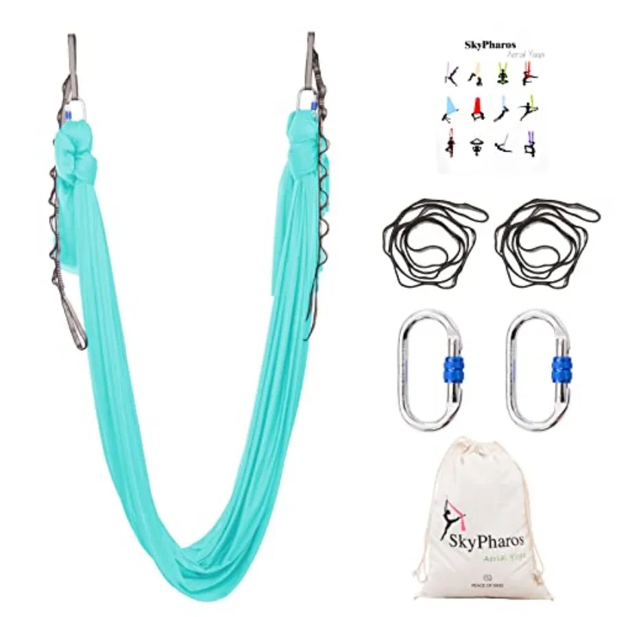 5.5 Yards Aerial Silks Yoga Swing Set