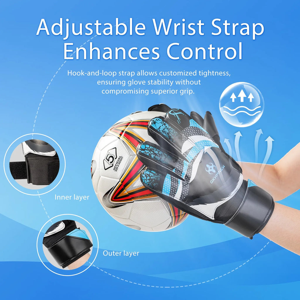 Soccer Goalkeeper Gloves for Kids