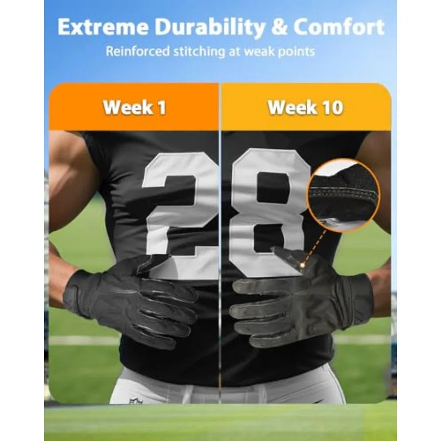 Lineman Football Gloves for Adults