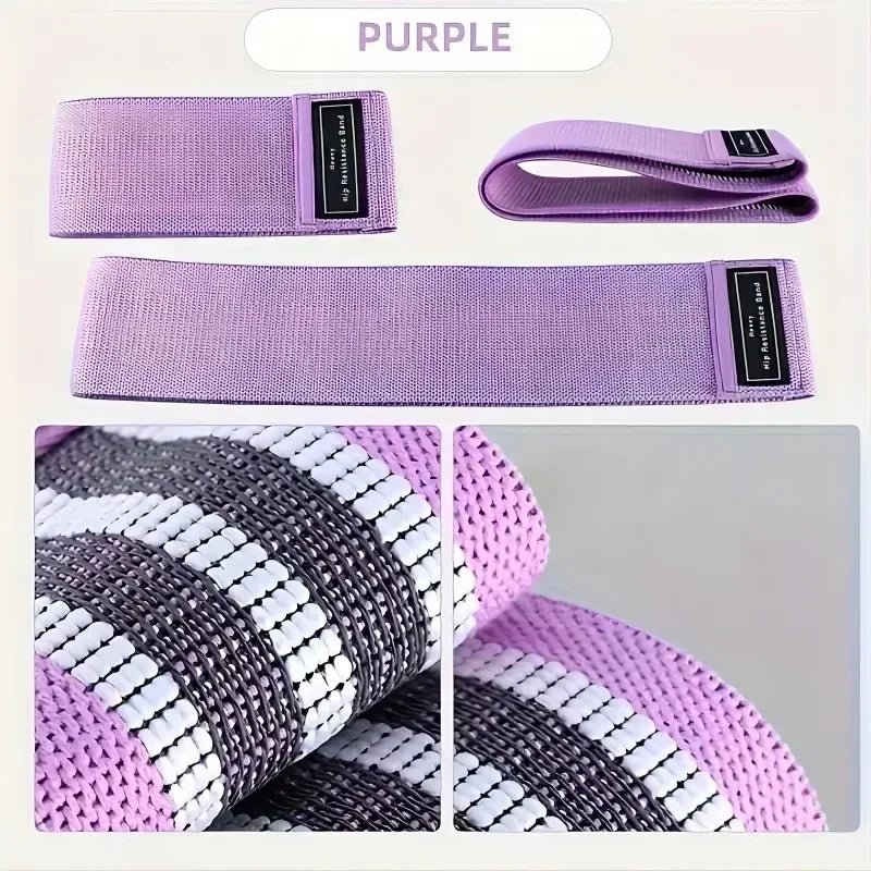 Fabric Resistance Hip Booty Bands