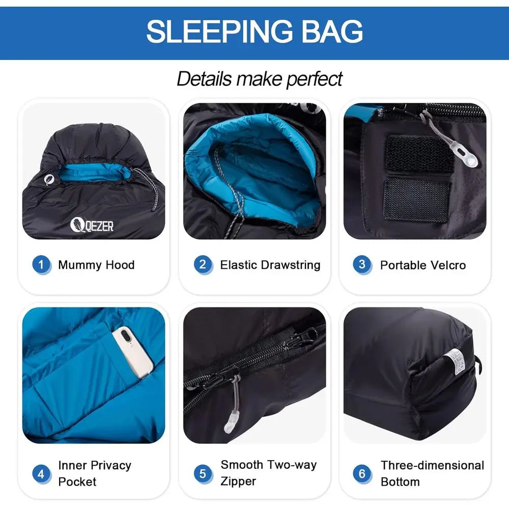 Lightweight Backpacking Sleeping Bag