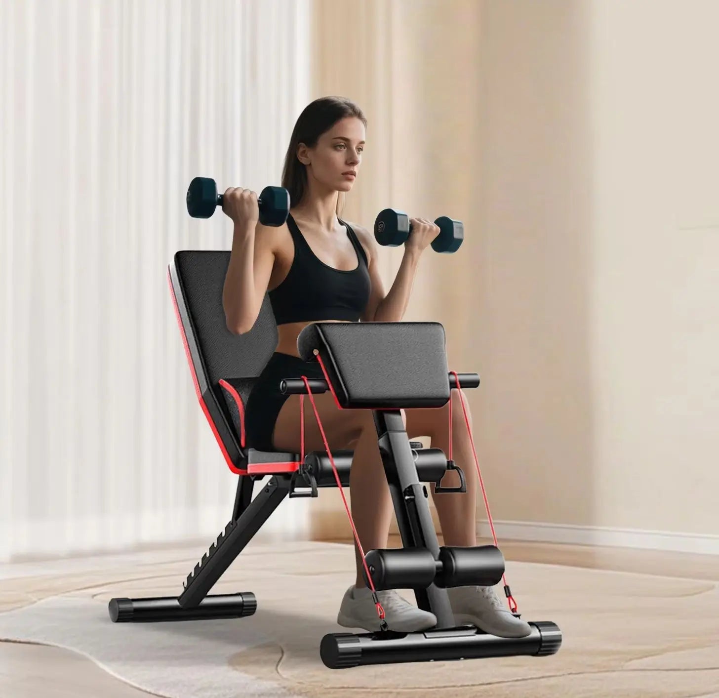 Multifunctional Foldable Weight Bench