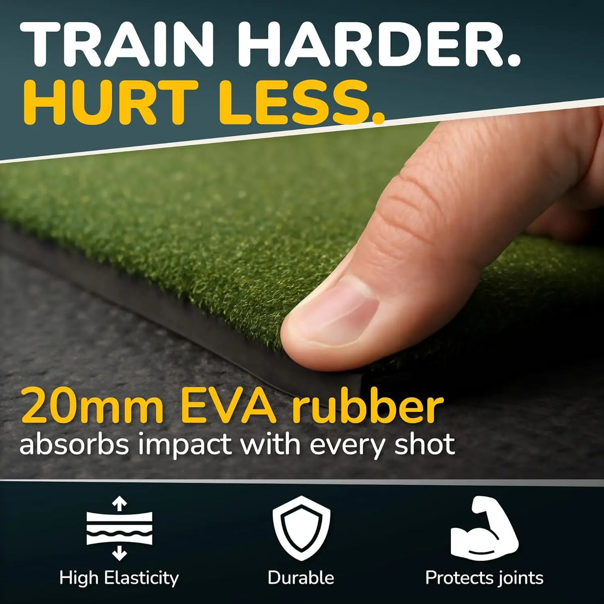 5×4 Hitting Mat, Non-Slip