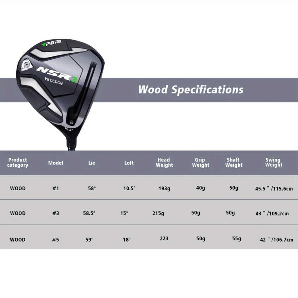 Men's Professional Golf Club Woods