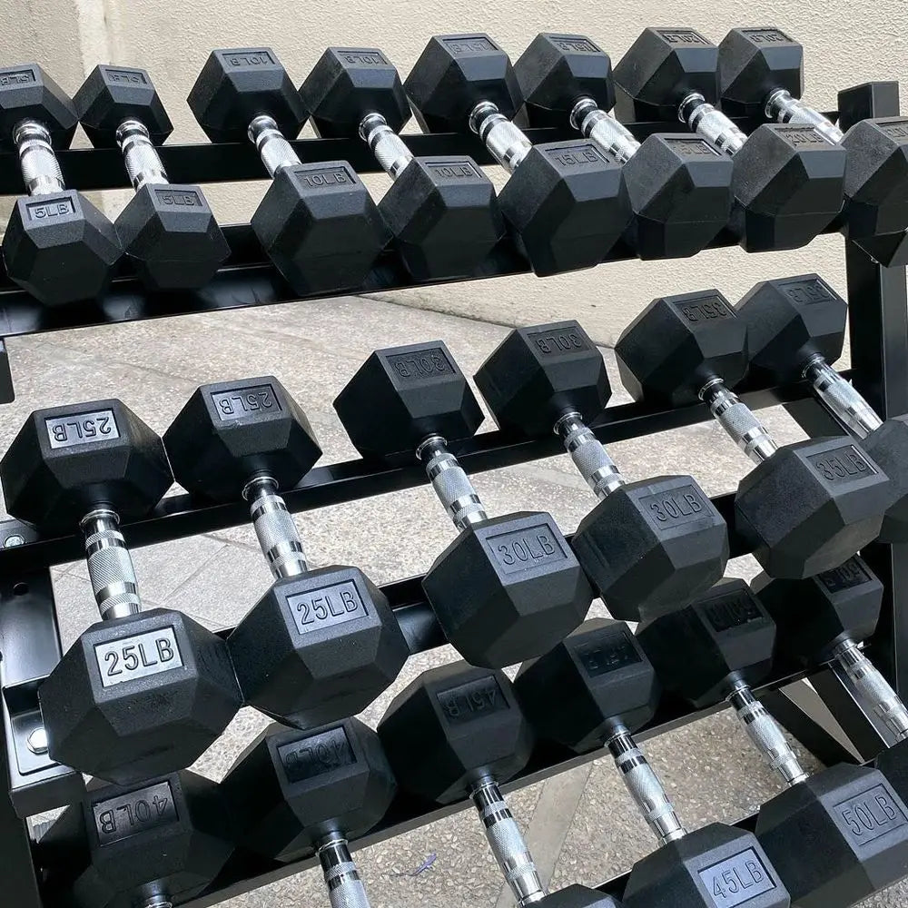 450 550 lbs Hex Weight Dumbbells Sets