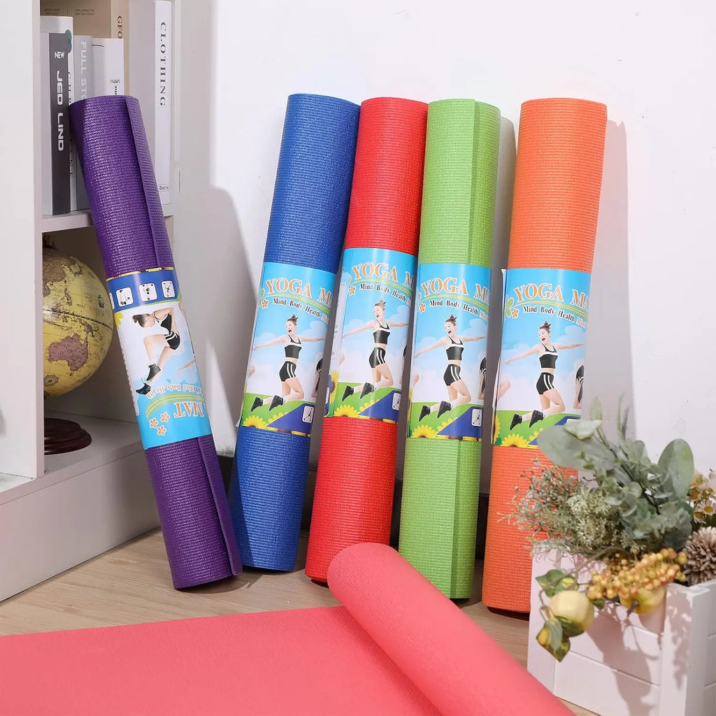 12 Pieces Yoga Mats 68x24x0.12 Inch