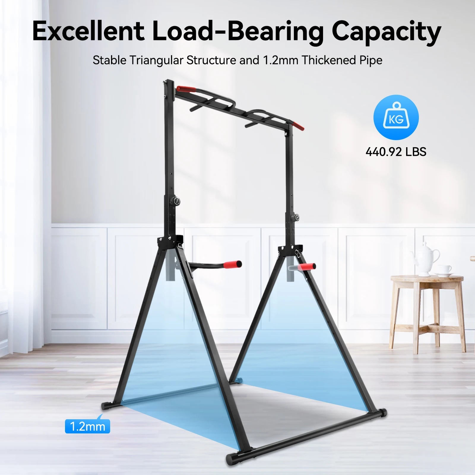 Adjustable Freestanding Pull Up Bar