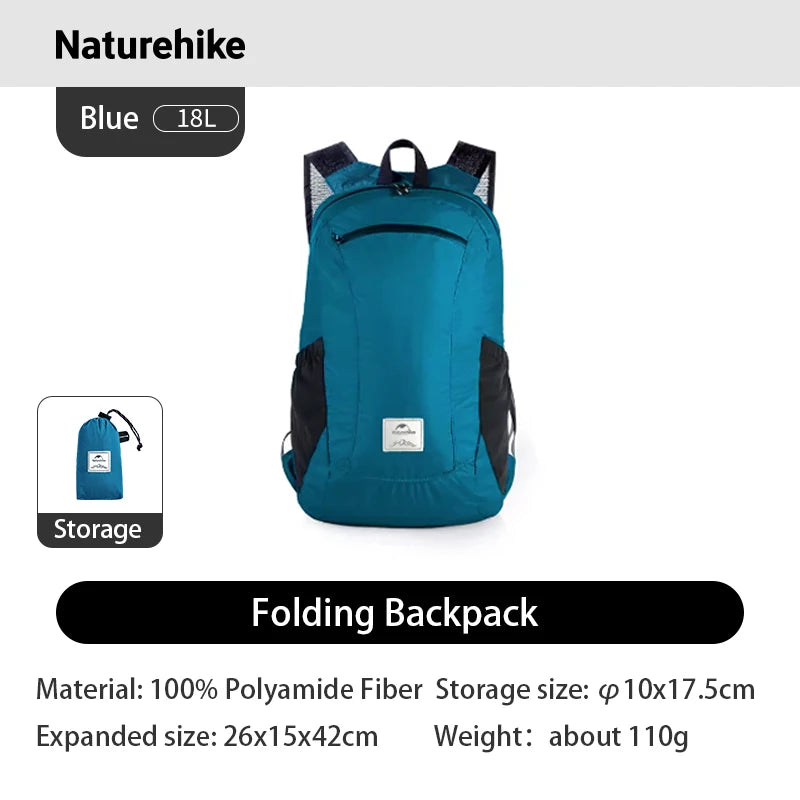 18L Silicone Folding Backpack Lightweight
