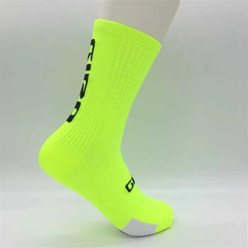 Basketball Cycling Socks  High-Cut Cotton