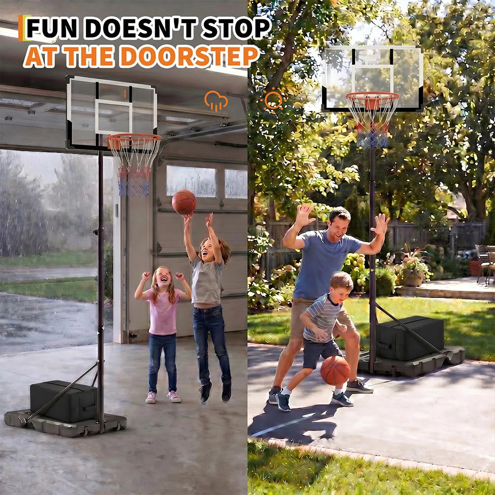 3-10FT Adjustable Basketball Goal