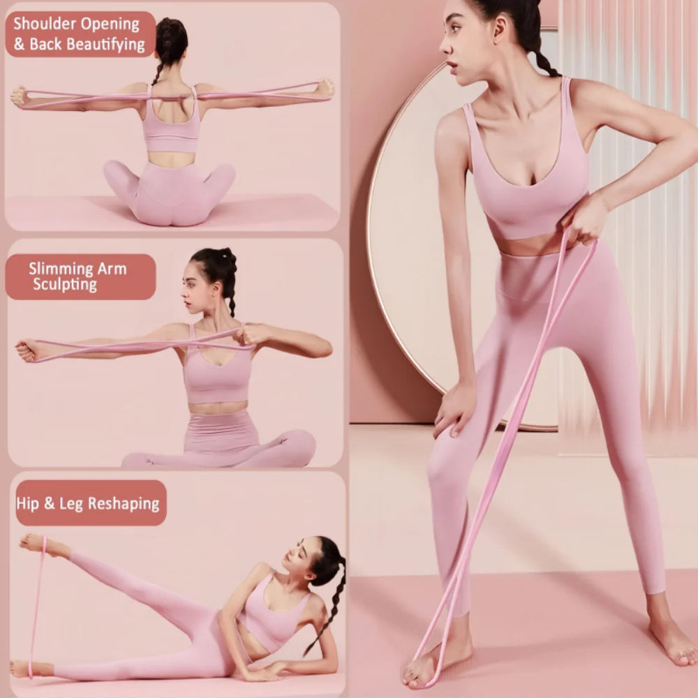 Resistance Bands with Handles, Figure 8