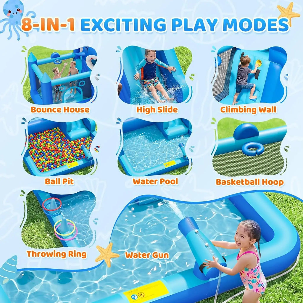 Inflatable Water Slide for Kids