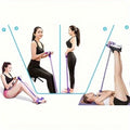 6-Tube Pedal Resistance Band