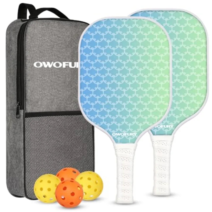 Fiberglass Pickleball Paddles Set of 2