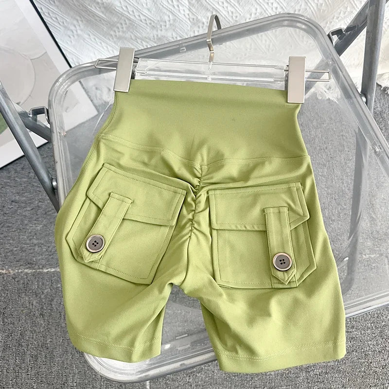 Lift Butt Fitness Ladies Yoga  Short Pants