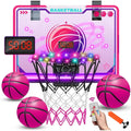 Indoor LED Basketball Hoop with 7 Color Lights