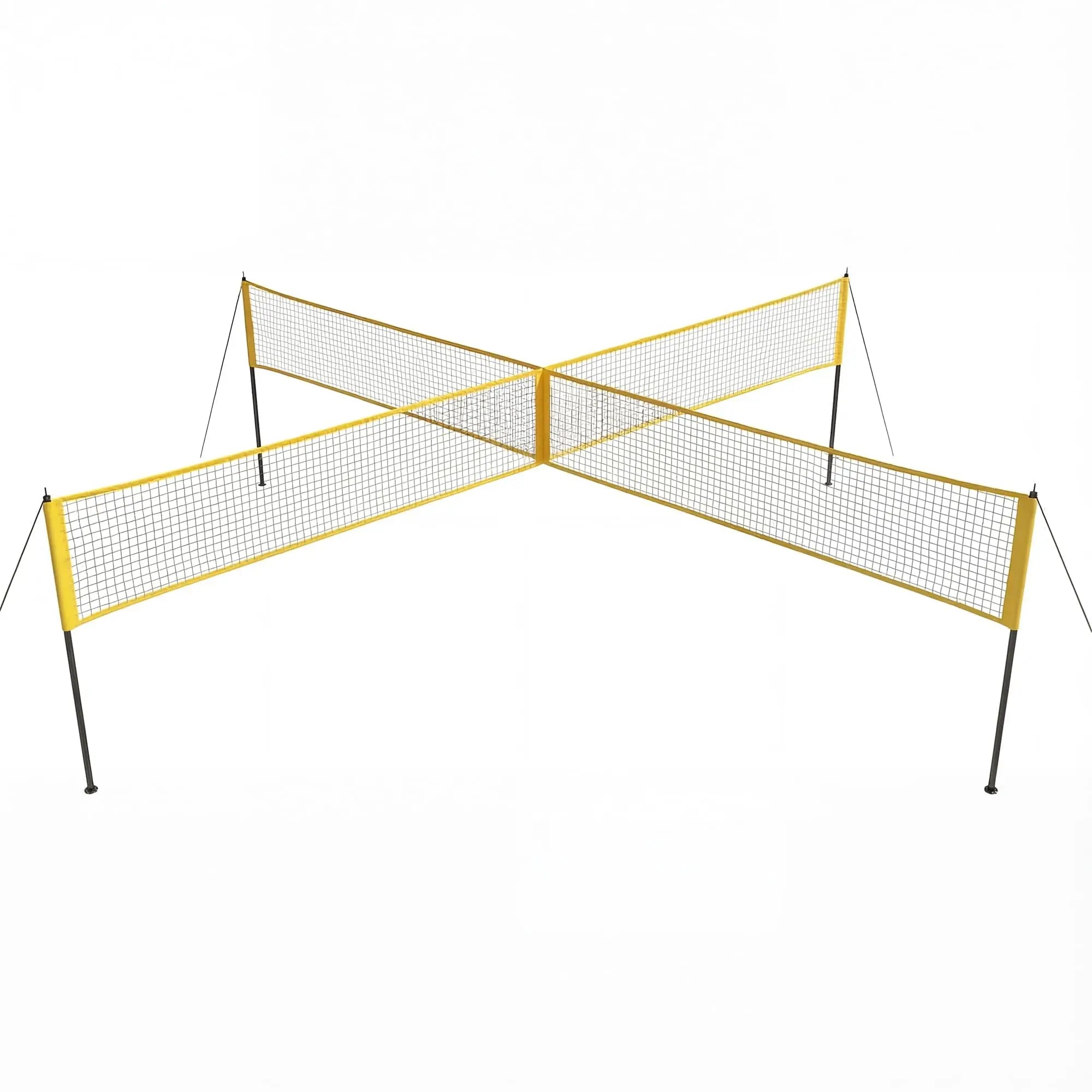 4 Square Volleyball Set