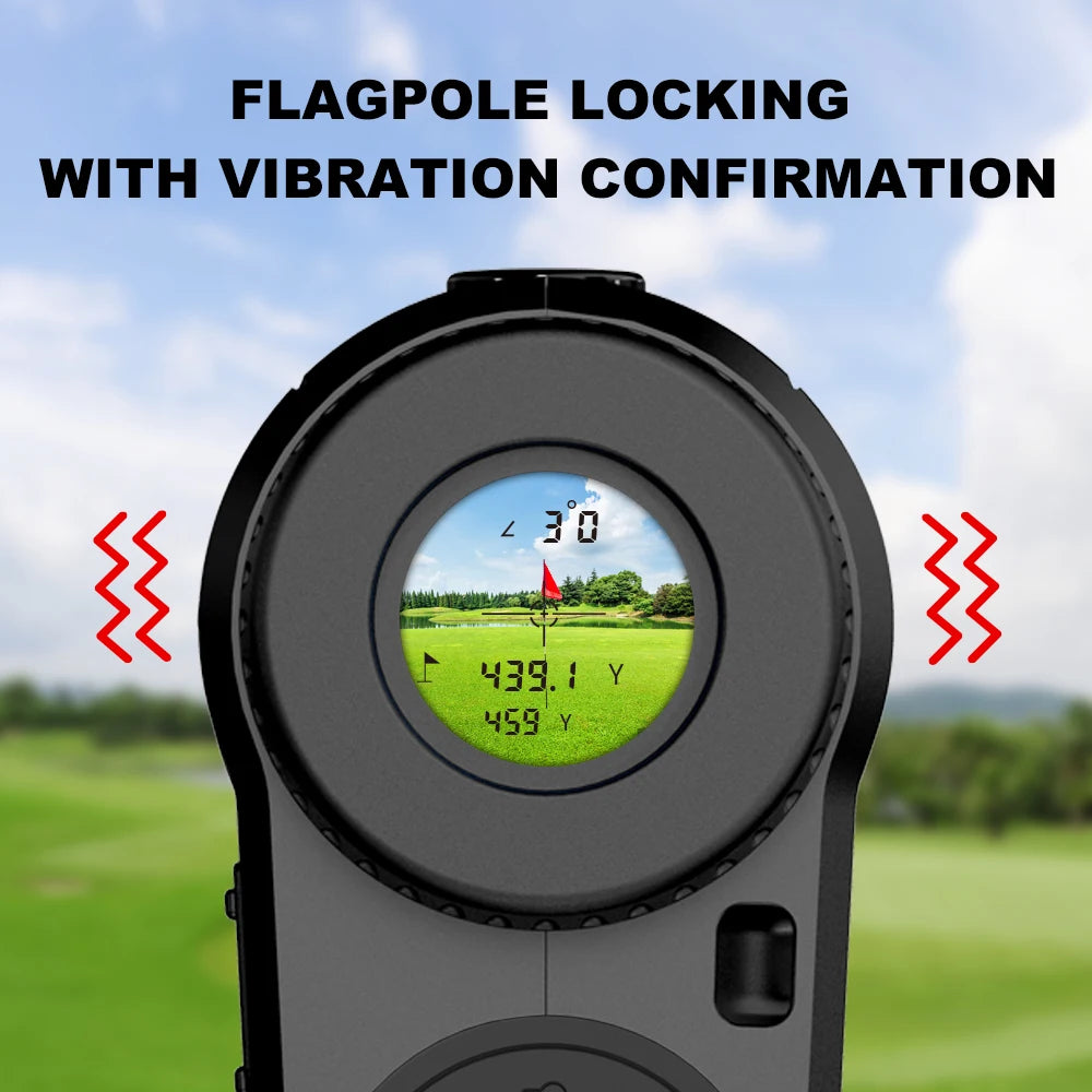 1000Yards Golf Rangefinder Slope-Compensated