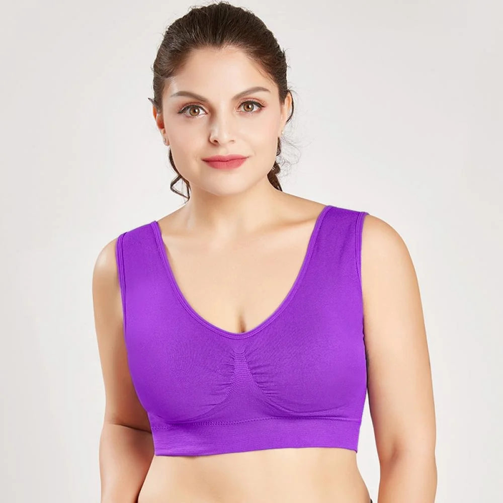 L-6XL Sports Bras for Women Yoga