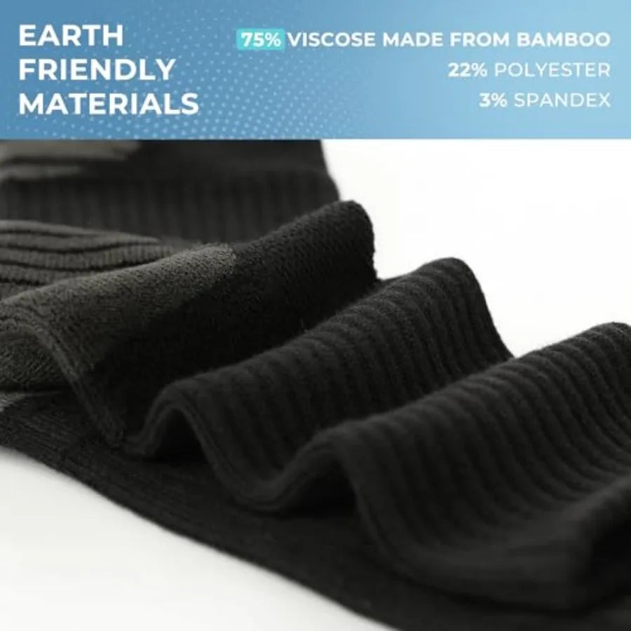 6 Pack Men's Crew Socks  Sports Socks