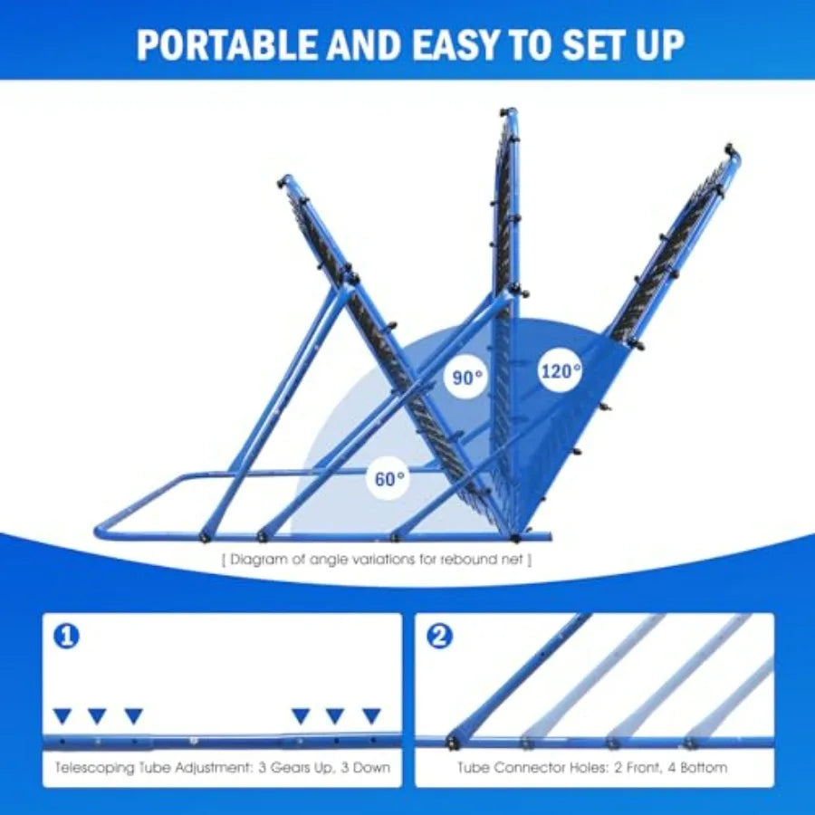 Soccer Baseball Rebounder Net, Soccer Goal Net