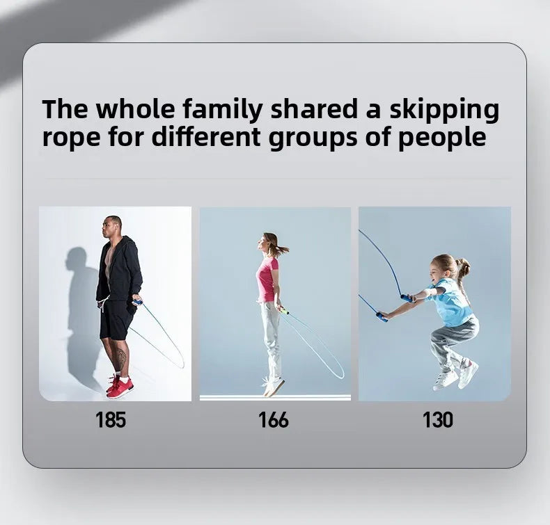 Jumping rope fitness slimming exercise