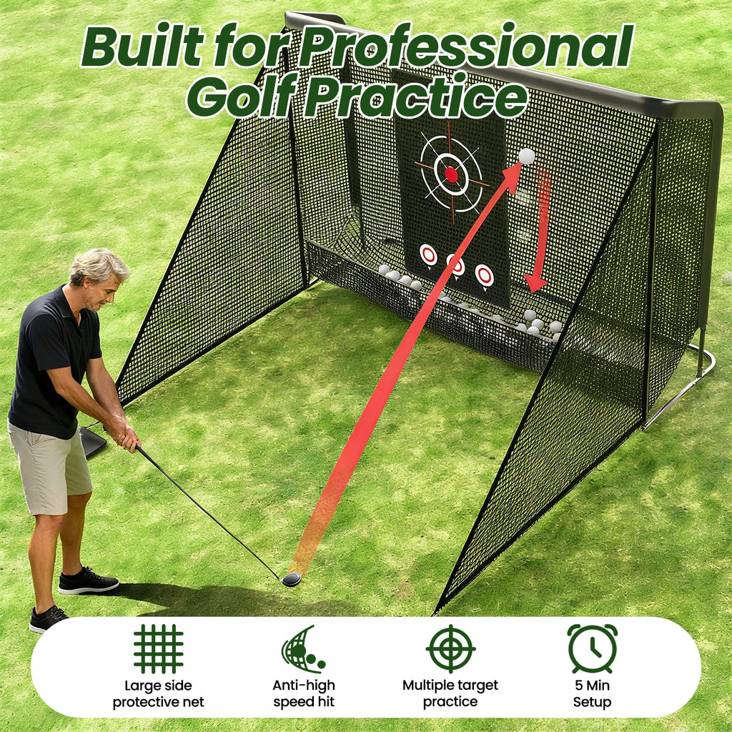 Golf Hitting Net 10x7FT