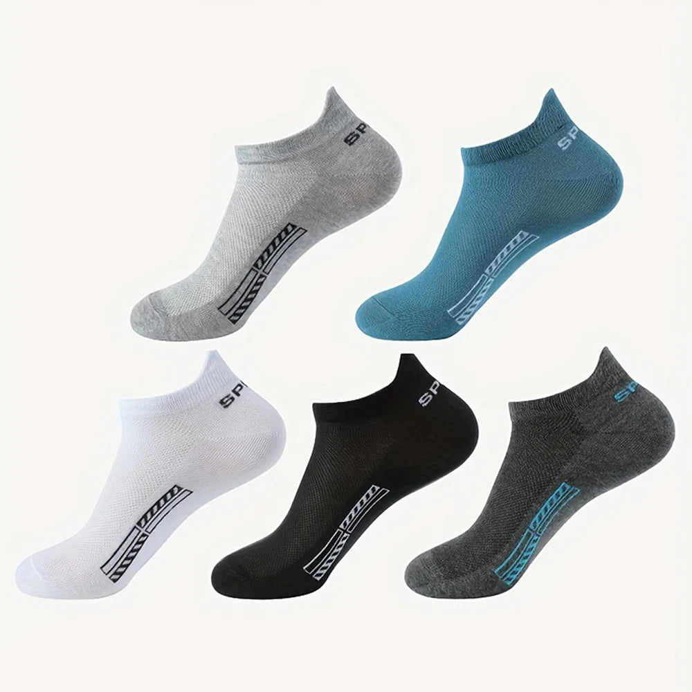 10 Pairs Men's Low Cut Ankle Socks