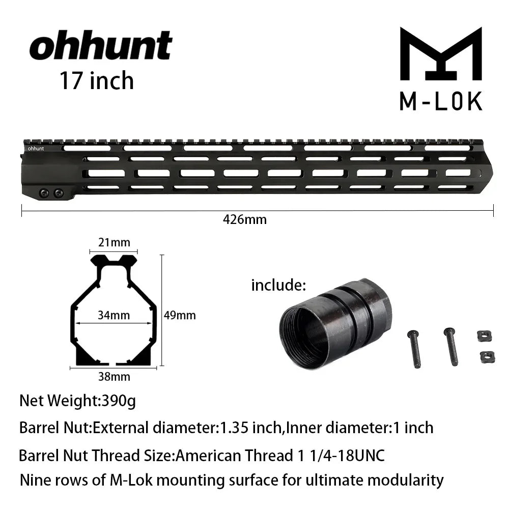 AR15 Free Float M-LOK Handguard