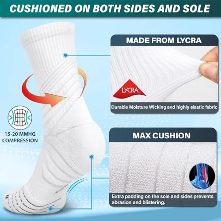 Compression Running Socks for Men