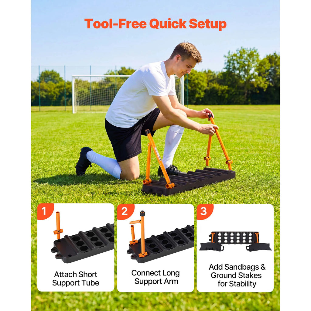 37.4x9.8in Soccer Rebounder Board