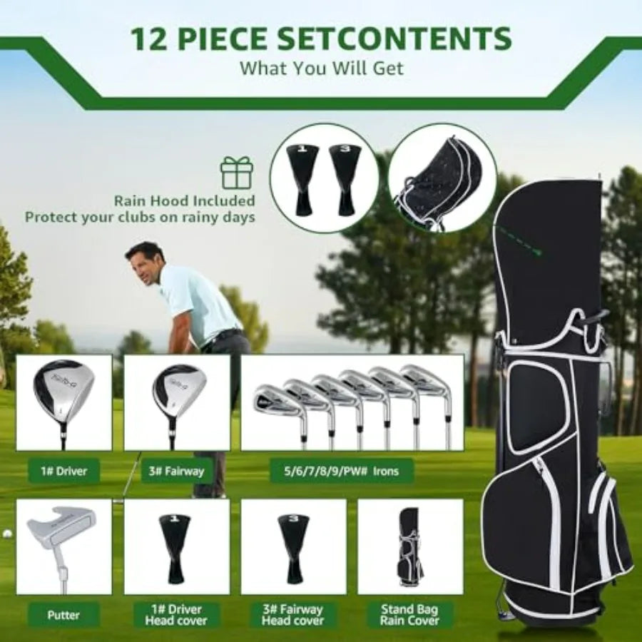 Complete Mens Golf Clubs Full Set