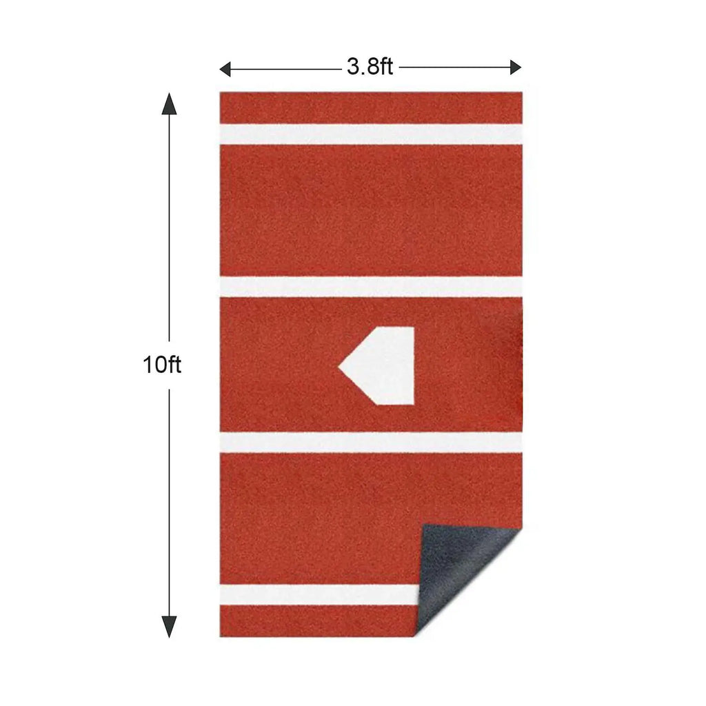 Baseball Softball Batting Mat with Home Plate