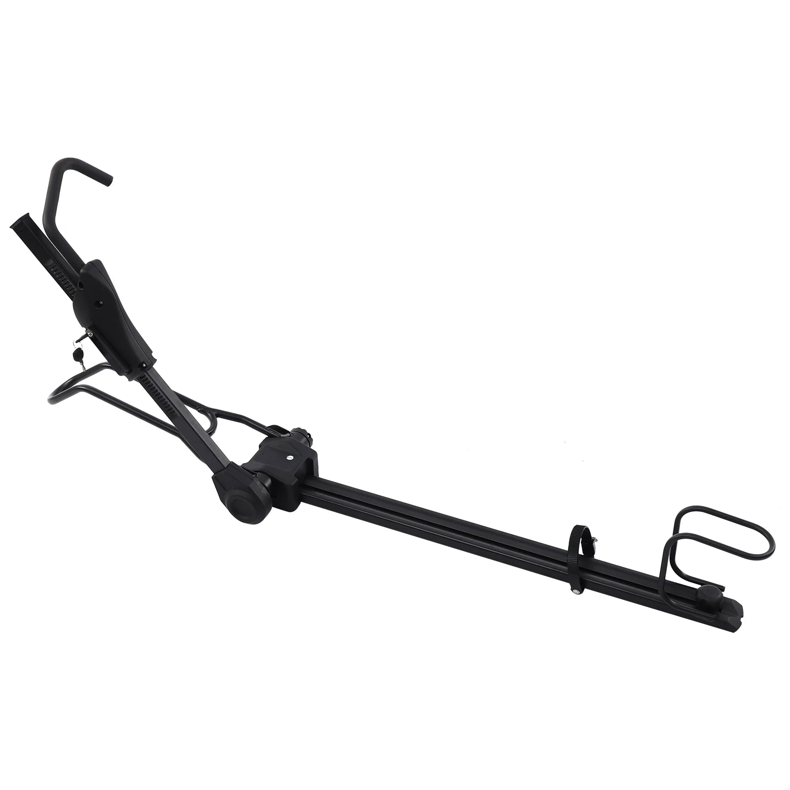 Foldable Upright Roof Mount Bicycle Rack