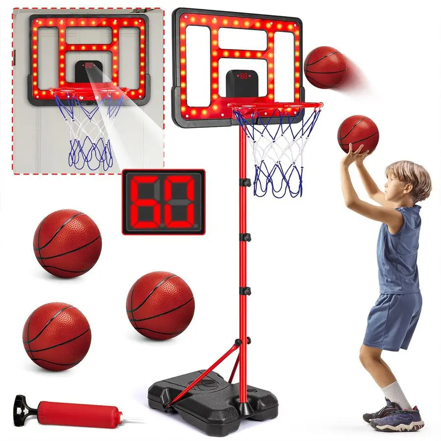 Toddler Indoor/Outdoor Basketball Hoop