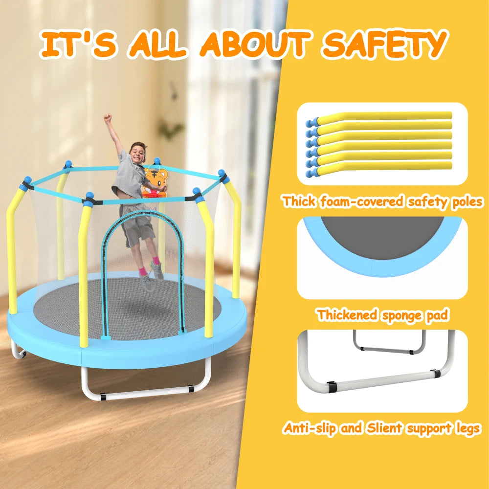55-inch Trampoline for Kids