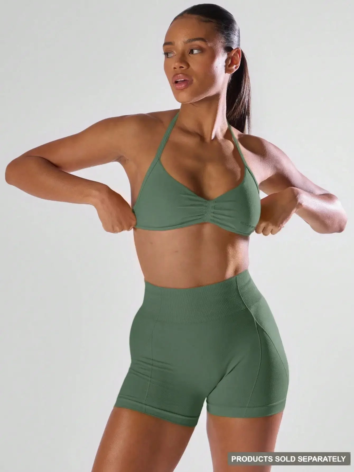 Sport Fitted Sports Bra Open Back l