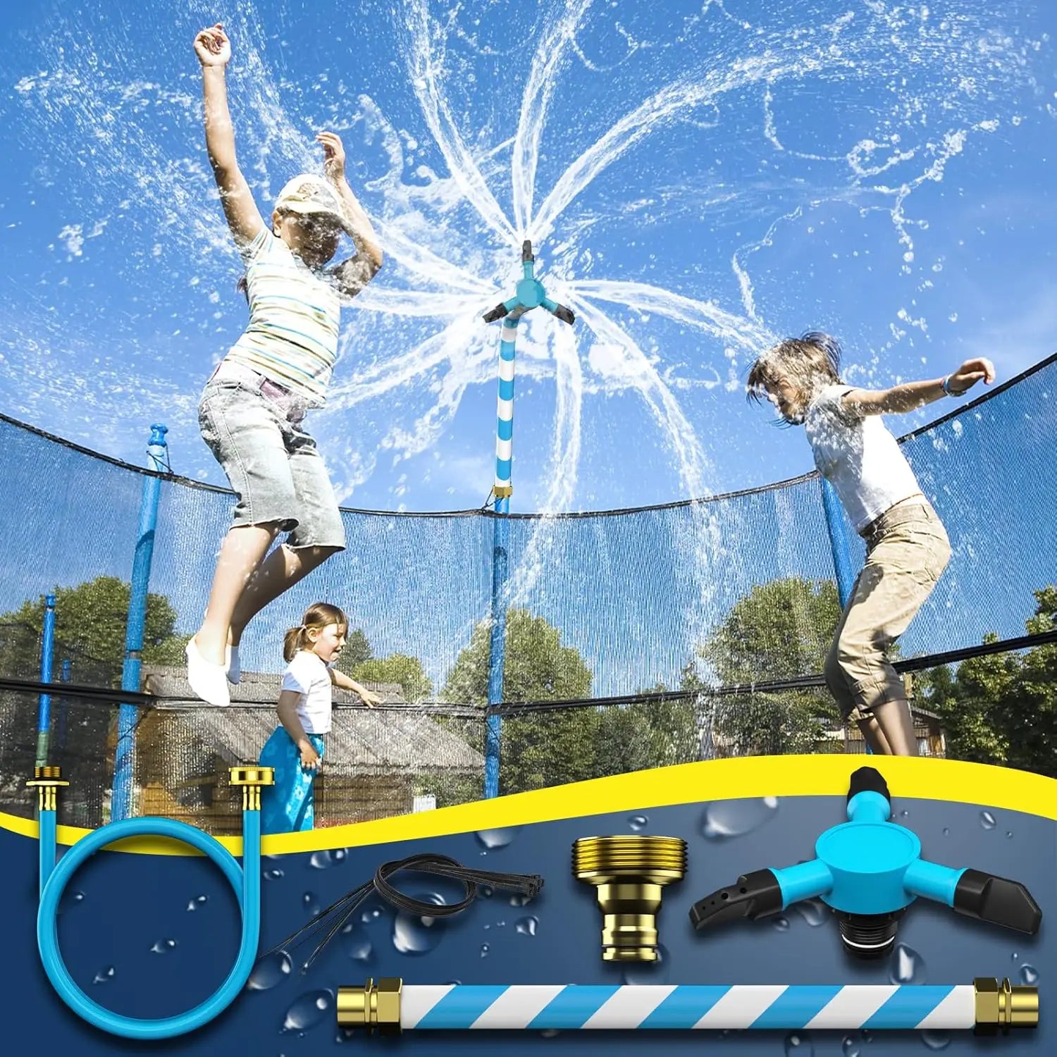 Universal Trampoline Sprinkler