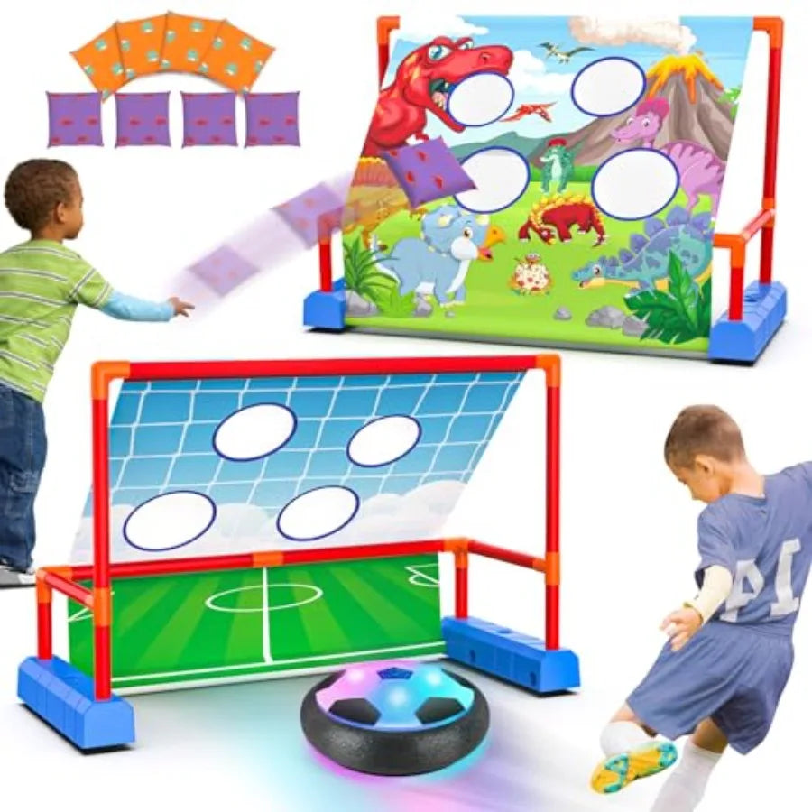 2 Pack Hover Soccer Ball with 8 Pcs Batteries